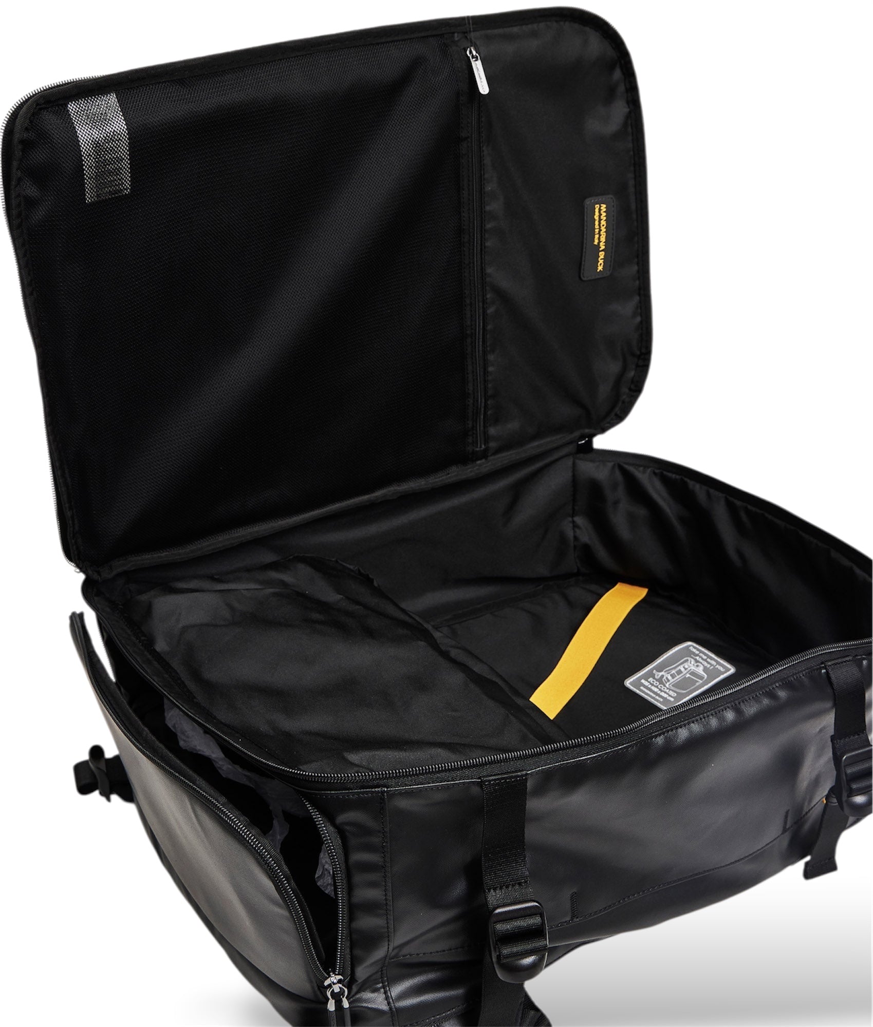 MANDARINA DUCK ECO COATED Zaino da viaggio con spallacci