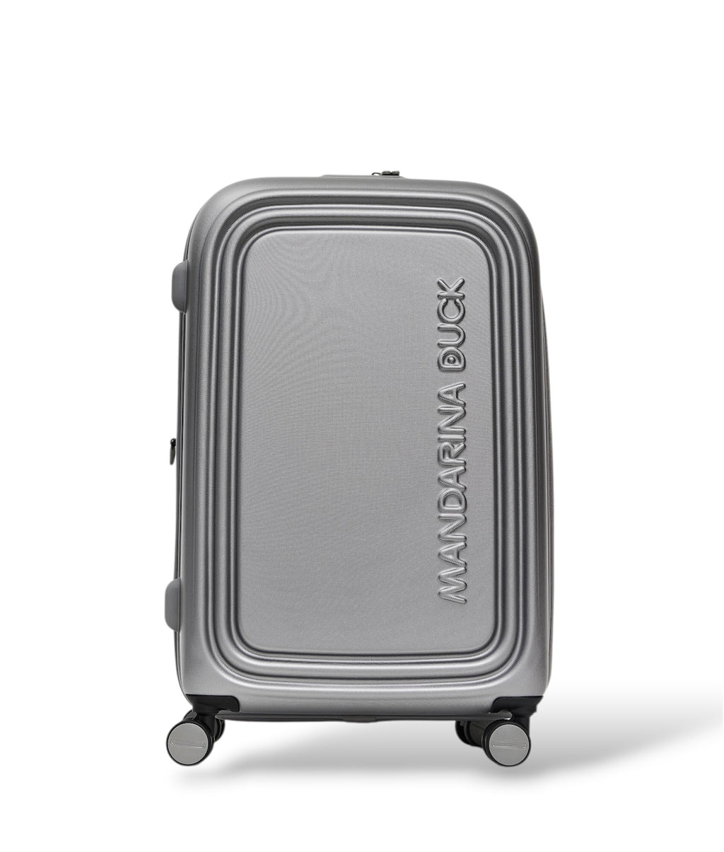 MANDARINA DUCK LOGODUCK Trolley Medio Espandibile (4 Ruote) | cm 69X45X32/35